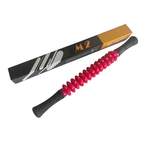 Produktbild: Faszienstab Massageroller Muskelroller Stick, Faszienrolle Oberschenkel Massage Roller für Muskelentspannung und Beine