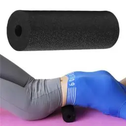 Produktbild: Faszientraining Klein Faszienrolle,EPP Mini Schaumstoffrolle,Yoga Training myofasziale Rolle,Fitness Faszienrolle für Wirbelsäule,Rücken,Beine, Arme,Mittel Harte Massagerolle für Yoga,Pilates,15x5cm