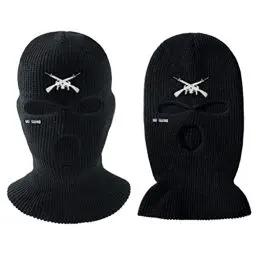 Produktbild: Fauitay 3 Loch Sturmhauben Sturmhaube Sturmmaske Skimaske Motorradmaske Outdoor, Wintermütze Skimaske Balaclavas Motorradmaske Herren und Damen(Schwarz)