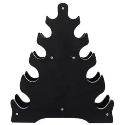 Produktbild: FAVOMOTO Hantelständer: Hantel Ständer: Kurzhantelständer - Kurzhantel Ständer: 3 Stufige Halteständer Hantel Rack Halter Hantel Ständer, Hantelständer Hantelablage Aufbewahrungsständer