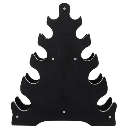 Produktbild: FAVOMOTO Hantelständer: Hantel Ständer: Kurzhantelständer - Kurzhantel Ständer: 3 Stufige Halteständer Hantel Rack Halter Hantel Ständer, Hantelständer Hantelablage Aufbewahrungsständer