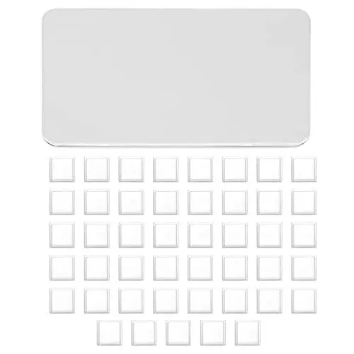 Produktbild: FAVOMOTO Wasserfarbkasten Leer Aquarellfarben Leer Farbkasten 45 Fächern 0, 5ml Eisenbox Tragbar Aquarellfarbe Gouache Wasserfarben Ölgemälde Ölfarben Behälter Aufbewahrungsbox