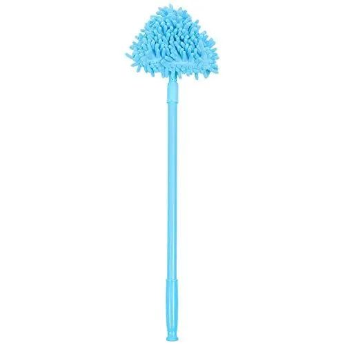 Produktbild: FAVOMOTO Wischmop Fensterputzer Mini- - - Dreiecksreinigungsmop- Einstellbare W?scher- Schnurlosen Handheld- Badezimmerw?scher für Wannenfliesen- Bodenwand- Küche Blau Fensterreiniger