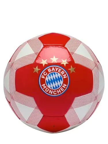 Produktbild: FC Bayern München Fußball | Größe 5 | Rot-Weiß
