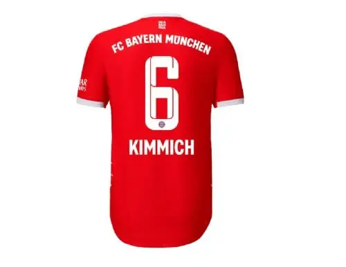 Produktbild: FC Bayern München Herren Joshua Kimmich Kit Nameblock Nummer, White, One Size