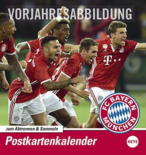 Produktbild: FC Bayern München Sammelkartenkalender - Kalender 2019