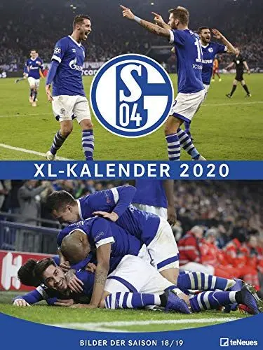 Produktbild: FC Schalke 04 2020 - 48x64cm - Fußballkalender - Posterkalender XL: XL-Kalender