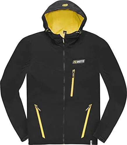Produktbild: FC-Moto Crew-J Jacke, schwarz/gelb, M