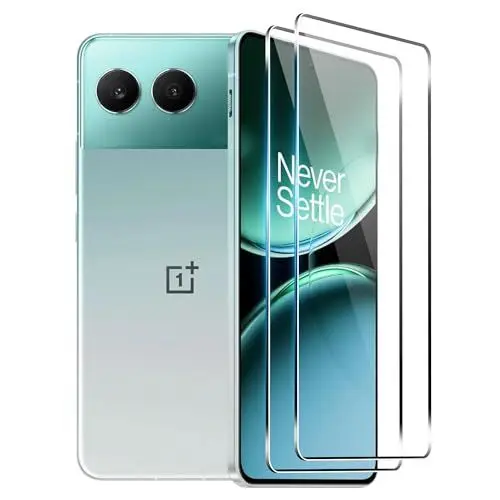 Produktbild: FDHYFGDY 2 Stück für Oneplus Nord 4 Schutzfolie für Panzerglas, 2 Stück Kameraglasfolie, 9H-Härte Panzerfolie, kratzfester und blasenfreier Displayschutz