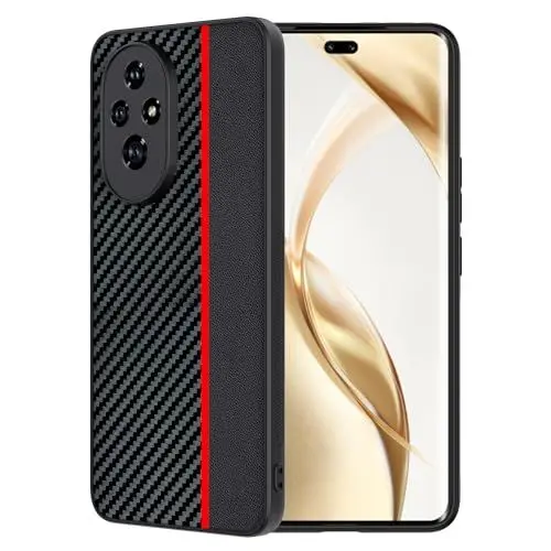 Produktbild: FDHYFGDY Handyhülle für Honor 200 Pro Hülle,Kratzfest,stoßfest, Kameraschutz, Kameraschutz (Kohlefaser) Case für Honor 200 Pro Schutzhülle