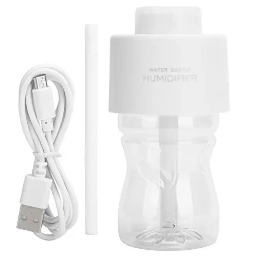 Produktbild: Fdit 250ml Mini-Luftbefeuchter Auto-Diffusor für ätherische Öle USB-betriebener Luftbefeuchter Mini-Luftbefeuchter Luftdiffusor Wasserflasche Luftbefeuchter Nebelmaschine