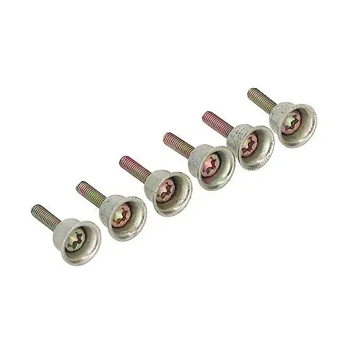 Produktbild: Fdit 6 Stück Kettensägenbremsgriffschraube Aluminium M4 MS260 Kettensägenschneider Kettensäge Ersatzteile Schraube für 024 026 MS260