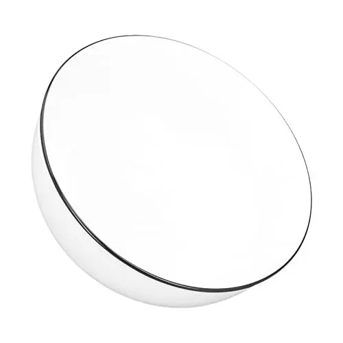 Produktbild: Fdit Black Line Keramikgeschirr, feine Verarbeitung Wide Purpose Black Line Geschirr modernes klassisches Design für Mahlzeiten für die Küche(8 Zoll)
