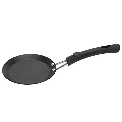 Produktbild: Fdit Pfanne, Bratpfanne Haushalt Omelette Pfannkuchenpfanne Haushalt Küche Kochtopf Material: Raffiniertes Eisen und Phenolkunststoffe