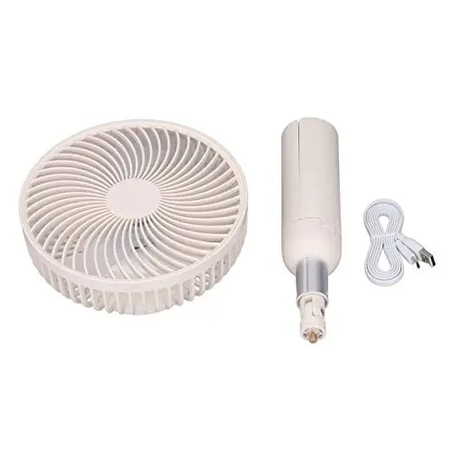 Produktbild: Fdit Tischventilator, Tragbarer Standventilator, Super Breite Windversorgung für Outdoor-Camping (11)