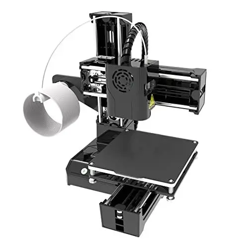 Produktbild: FDM 3D, Gleichmäßiges Heizdruckvolumen 4 X 4 X 4 Zoll Drucker 100-240 V F D M Für Anfänger Hohe Genauigkeit (EU-Stecker)