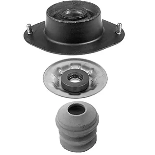 Produktbild: febi bilstein 09016 Federbeinstützlagersatz mit Kugellager und Anschlagbegrenzer , 1 Stück, Schwarz