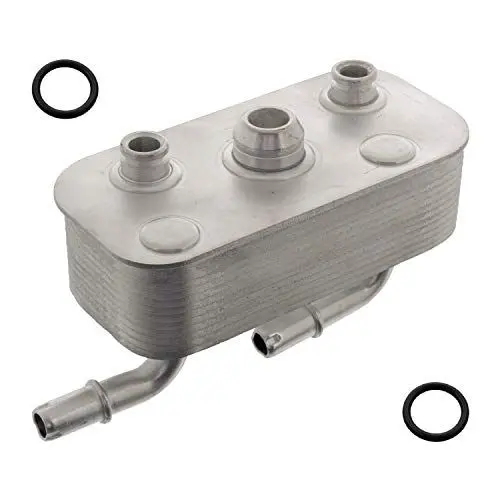 Produktbild: febi bilstein 100128 Ölkühler für Automatikgetriebe, mit Dichtringen , 1 Stück