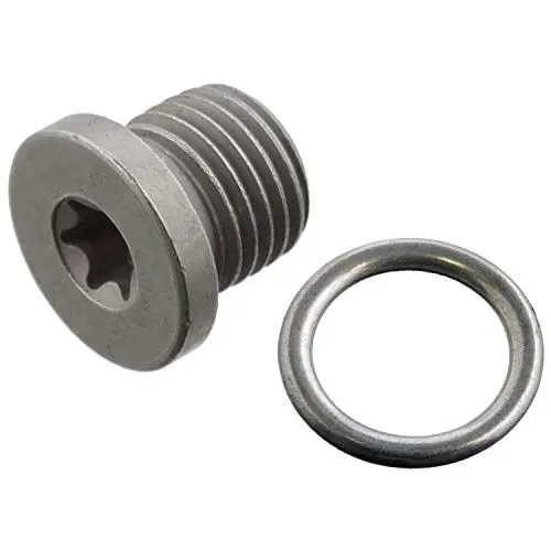 Produktbild: febi bilstein 103344 Verschlussschraube mit Dichtring, 1 Stück, Silber