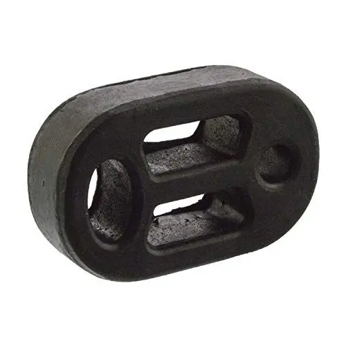 Produktbild: febi bilstein 10530 Auspuffgummilager, Schwarz