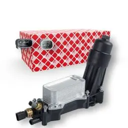 Produktbild: febi bilstein 109170 Ölfiltergehäuse mit Ölfilter und Ölkühler, 1 Stück