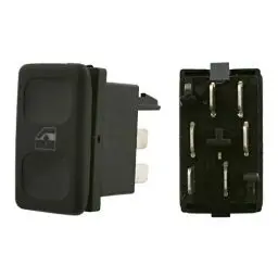 Produktbild: febi bilstein 14080 Schalter für elektrische Fensterheber , 1 Stück, Black