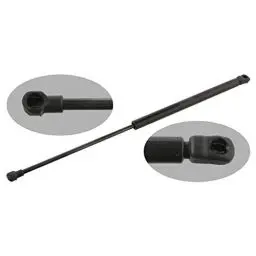 Produktbild: febi bilstein 25208 Gasdruckfeder für Motorhaube, 1 Stück, schwarz