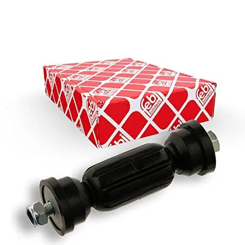 Produktbild: febi bilstein 30588 Verbindungsstange mit Lagern und Sicherungsmutter , 1 Stück, schwarz