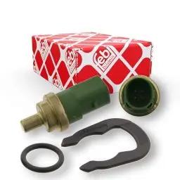 Produktbild: febi bilstein 32510 Kühlmitteltemperatursensor mit Dichtung und Haltefeder , 1 Stück