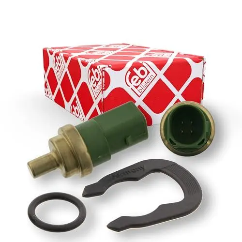 Produktbild: febi bilstein 32510 Kühlmitteltemperatursensor mit Dichtung und Haltefeder , 1 Stück