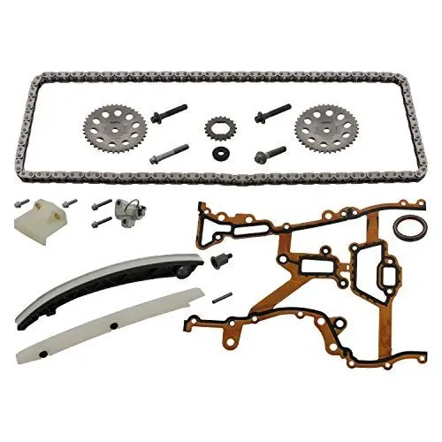 Produktbild: febi bilstein 33082 Steuerkettensatz für Nockenwelle, mit Gleitschienen und Kettenspanner , 1 Stück