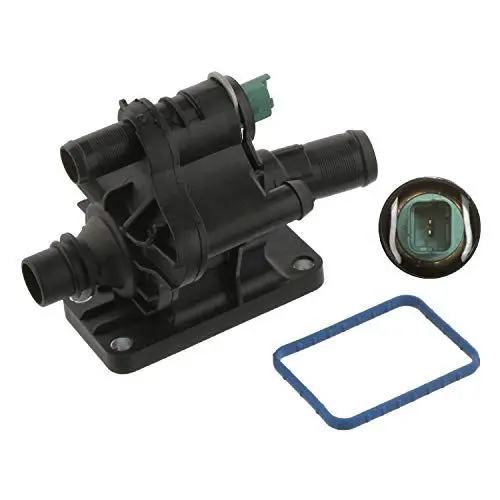Produktbild: febi bilstein 36036 Thermostatgehäuse mit Temperaturschalter und Dichtung , 1 Stück