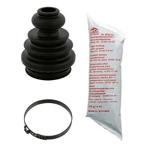 Produktbild: Febi Achsmanschettensatz vorne hinten für A3 (8L1) + A4 + Avant (B7) + Tt