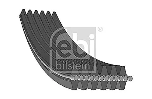Produktbild: febi bilstein 40713 Keilrippenriemen , Rippenanzahl 6 , 1 Stück, Schwarz