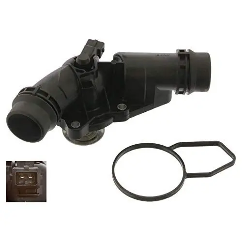 Produktbild: febi bilstein 43624 Thermostat mit Gehäuse und Dichtung , 1 Stück