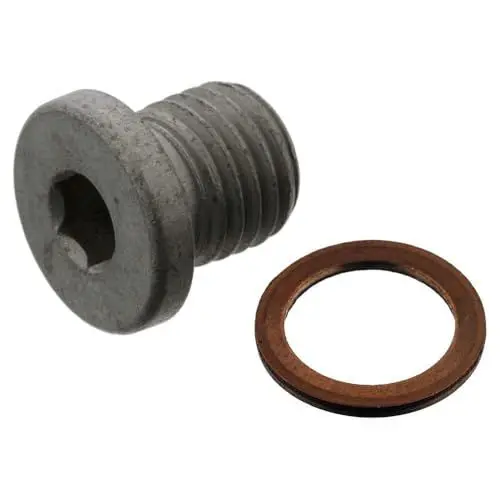 Produktbild: febi bilstein 46409 Verschlussschraube mit Dichtring, 1 Stück, Silber