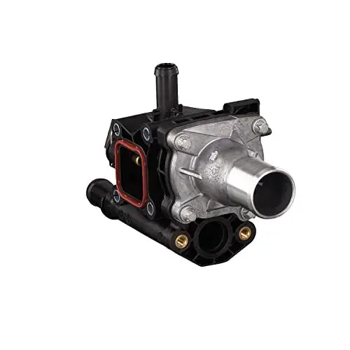 Produktbild: febi bilstein 49187 Thermostat mit Gehäuse, Dichtung und Temperaturschalter , 1 Stück