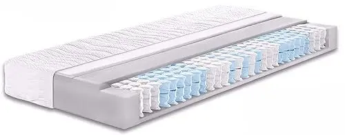 Produktbild: Federkernmatratze BeCo Vario Lux Greenfirst, 22 cm Komforthöhe, Made in Germany, Testurteil SEHR GUT (1,2)*, Größe:90 x 200 cm, Härtegrad:H3 (80 kg - 120 kg)