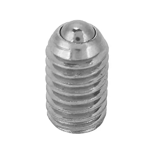 Produktbild: Federkugelkolbenschraube, Kugelkolbensatz mit Breiter Anwendung, Edelstahl für Werkstattbedarf, Werkstattwerkzeuge (M6 * 10 (20 Stück))