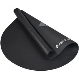 Produktbild: Feecco Springseilmatte, Rutschfeste 7mm Ultra-Dicke PVC Matte mit Hoher Dichte