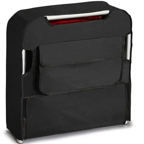 Produktbild: FEIJAZUM Tasche für Fahrradträger Uebler i21 (für 2 Fahrräder), Transporttasche für Kupplungsträger, aus Strapazierfähigem 600D Oxford-Gewebe, Wasserdicht, Staubdicht, Schwarz