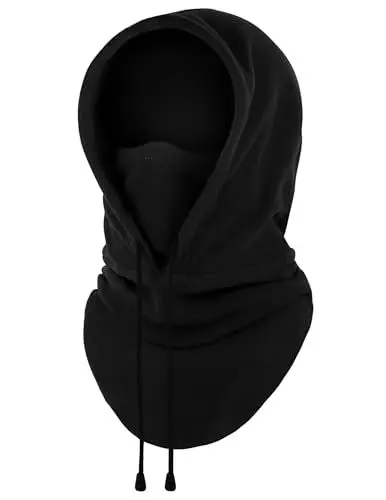 Produktbild: FEIKELUN Sturmhaube Winter sturmmaske Fleece Balaclava Skimaske Warm Gesichtshaube Sturmhaube Mütze Motorrad Fahrrad Skifahren Snowboard Radfahren Herren Damen/Männer für Outdoor Sports