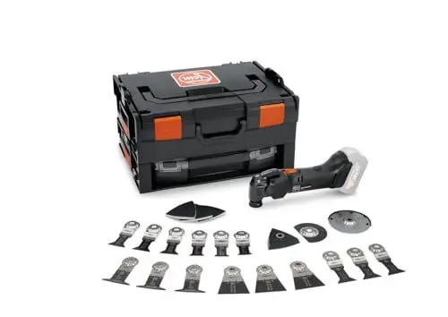 Produktbild: Fein Akku MULTIMASTER AMM 500 Plus BLACK EDITION (Bare Tool, 18 V, StarlockPlus, in L-BOXX, ohne Akku) 71294262000