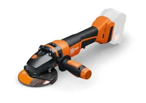 Produktbild: Fein Akku Winkelschleifer CCG 18-115-10 PD-SEC AS (Schleifscheiben-ø 115 mm, sicheres Bedienkonzept, Totmannschalter, Zweihandbedienung, sicheres Arbeiten) 71220661000