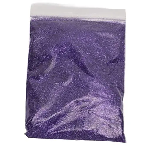 Produktbild: Feine Glitter Craft Glitter Glitzerpuder Bunte Glitzerpuder Glitzer Pulver zum Basteln und Verzieren von Karten für Dekoration Karten Papier Nagelkunst(Violett)