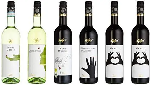 Produktbild: Feinkost Käfer Weinpaket Italien (6 x 0.75 l)