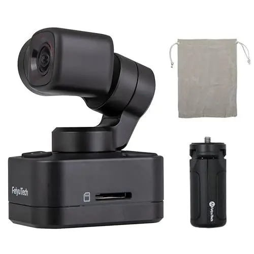 Produktbild: Feiyu Pocket 3 Handheld 4K Vlogging Kamera | 3-Achsen Gimbal Bildstabilisierung | 1/2.3