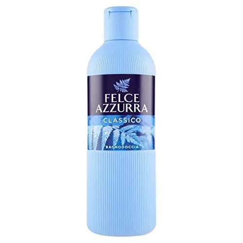 Produktbild: Felce Azzurra Original Duschgel - 6 Packungen mit 650 ml - Gesamt: 3900 ml