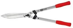 Produktbild: FELCO 250-63 Heckenschere (Länge 63 cm, Griffe I-Beam Aluminium, Klingen mit Chrombeschichtung, Gartenschere, große Klingen, Fettschraube)
