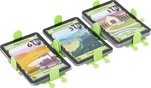 Produktbild: Feldherr 3er Set Kartendeckhalter kompatibel mit Dominion - Punktekarten